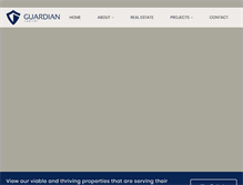 Tablet Screenshot of guardian-capital.com